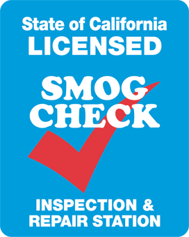 State of California licensed smog check inspection & repair station